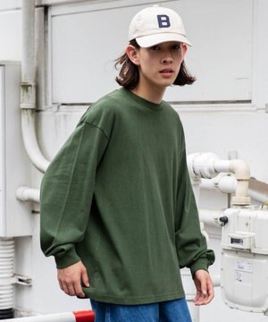  ピグメントクルーネックロンT