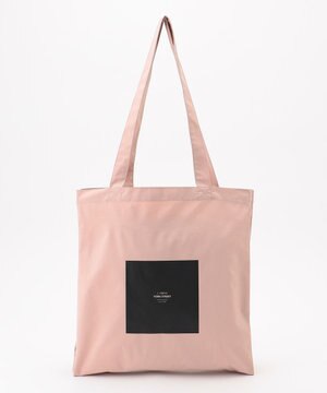  【UNISEX】2ポケットロゴトートバック