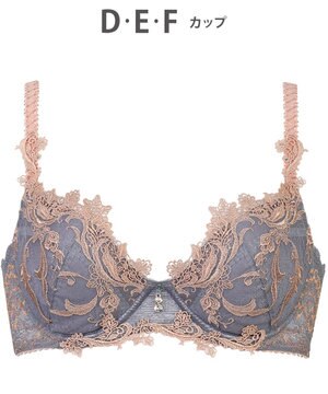  ブラジャー ふっくら、まる胸メイク 背中すっきり 【4000シリーズ】 ブラ PB4000 ウイング／ワコール