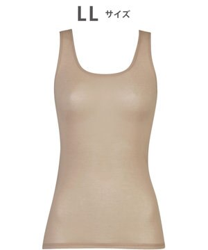  インナー 【薄い、軽い、涼しい】 ノースリーブ 綿混素材 抗菌防臭 吸汗速乾性 通気性 タンクトップ 肌着 レディース CLB691 /ワコール
