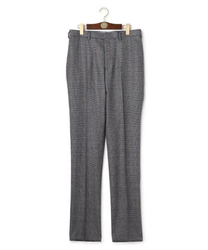  【ストレッチ / 洗える】トリートメントウールグレナガード スラックス