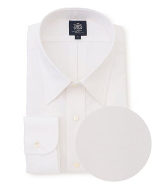  【KING SIZE】【PREMIUM PLEATS / 形態安定】ピンオックス ドレスシャツ / レギュラー