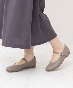  【Bridget Birkin】モチーフパーツメリージェーンレインパンプス