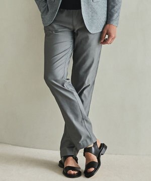  チノ以上スラックス未満のドレス感【接触冷感/吸水速乾/ストレッチ】クールモーション コットンパンツ