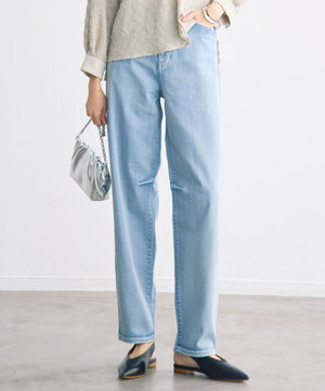 ウスカルデニムダーツカーブ パンツ