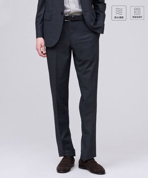  夏に嬉しい6つの高機能【J.PRESS-POOL WOOL】【セットアップ対応】ジャージーセットアップ スラックス