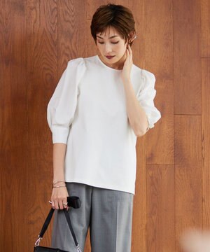  【洗える】ハイゲージポンチ プルオーバー