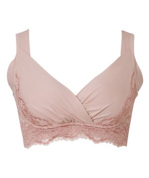  【BRADELIS NewYork peace/ノンワイヤー】綿混トリプルキャッチFITブラ23 ブラデリス 補正 ブラジャー 接触冷感 ノンワイヤー DB123403