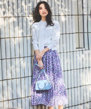  【23SS】ヴィンテージフラワープリント スカート