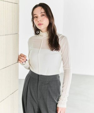  【ストレッチ】【カシミヤ混】カシミヤシルクジャージー