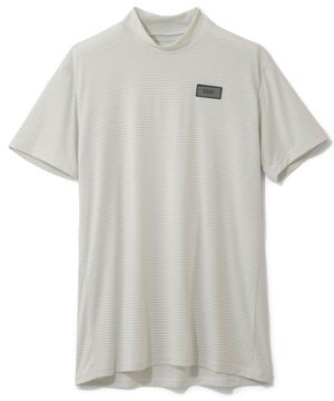  メランジ ボーダー モックネック シャツ ZHG-A4S5 82815 ゴルフウェア