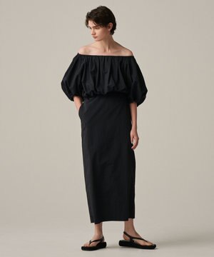 【撥水・洗濯機洗い可】ライトプルーフナイロン ワンピース(uncrave WHITE)