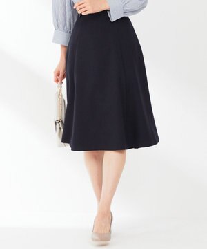  【AIコラボ】サイドボタンフレア スカート