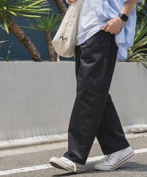 【ユニセックス着用ITEM/ウエストゴム/手洗い可】シェフパンツ