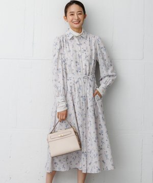 【先行予約・WEB限定】ジュエルフラワープリント ワンピース