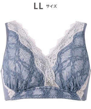  【ナイトアップブラ】 ノンワイヤー ナイトブラ 綿混 就寝時用 3Lまで対応 大きいサイズ レディース BXB168 /ワコール