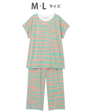  ツモリチサト パジャマ 3分袖 半袖 8分丈 夏 レディース UDT165 /ワコール