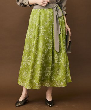  ロータスタイルプリント スカート