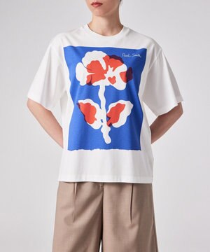  Big Flower 半袖Tシャツ