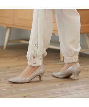  <Riz raffinee>スクエアトゥパンプス