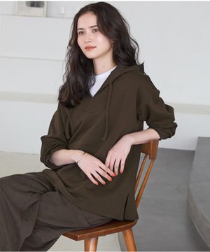  【SLOW/一部店舗限定】ハイゲージテリー メキシカン パーカー