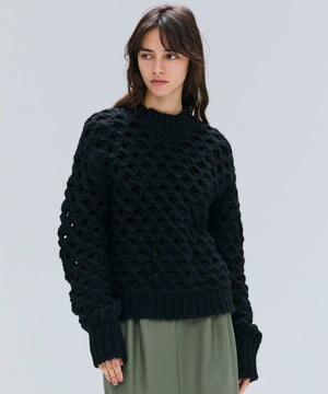  KOKOMO / ウールアルパカメッシュニット