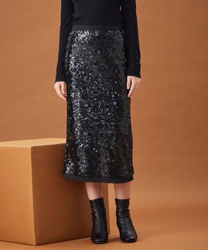 LA VERRERIE / スパンコールスカート