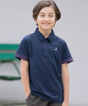  【140-170㎝】COOLMAX レジメン ポロシャツ