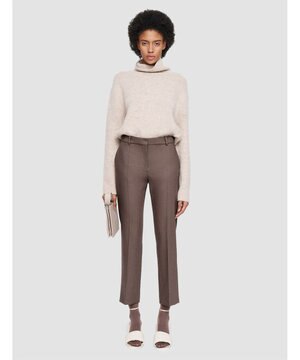  ライトフランネル　スリムストレートトラウザーズ