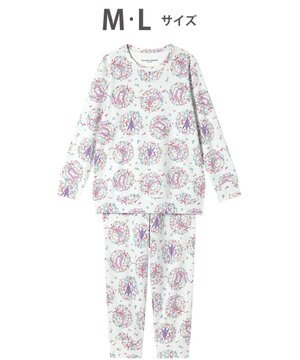  ツモリチサト パジャマ 長袖 長ズボン 綿100%(本体) あったか レディース  UDW451 /ワコール