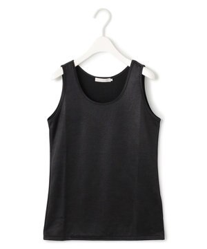  【洗える】シャイニータンクトップ カットソー