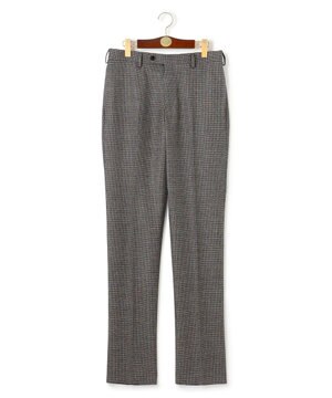  【WEB・一部店舗限定】ソフトタッチツイスト ガンクラブチェック スラックス