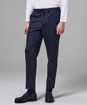  スプリングウールジャージー ドロスト付きテーパードパンツ / PEGG CONVERTIBLE