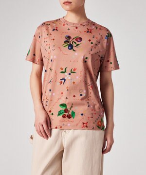  Keepsake プリント Tシャツ