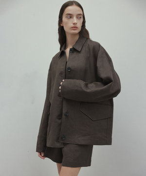 【VERY 5月号掲載】CRINUM / オーバーサイズリネンジャケット