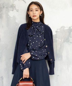 【マガジン掲載】カラーフォックスニット カーディガン(KJ33)