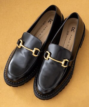  23区×FABIO RUSCONIコラボレーション  ビット ローファー