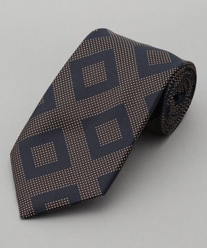  GOTAIRIKU別注【MANTERO SETA/マンテロ・セタ】ネクタイ_スクエア柄