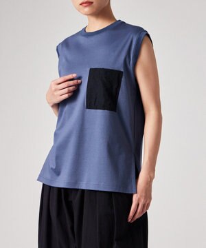  Signature Stripe ノースリーブ カットソ