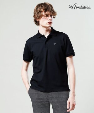 【MEN】【23Fondation/WEB&一部店舗限定】【吸汗速乾/UV/日本製】ポロシャツ