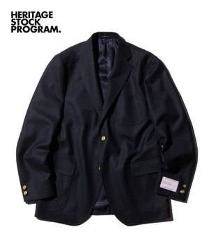 【J.PRESS ORIGINALS】PEPPIN MERINO SAXONY 3B BLAZER / JAPAN MADE