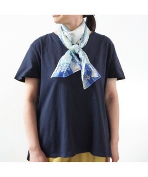  ＜洗えるシルク＞【Marcaオリジナル】カシミール50 ウォッシャブルシルクローン ロングスカーフ