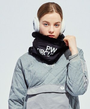  【手洗い可/裏起毛/2WAY】【UNISEX】リバーシブル ネックウォーマー