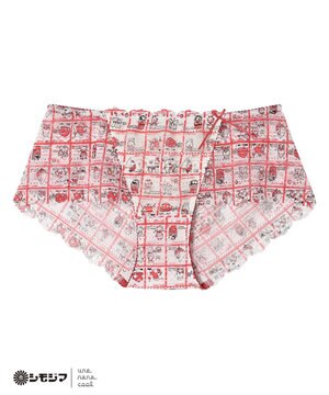  MADE WITH シモジマ 総レースショーツ