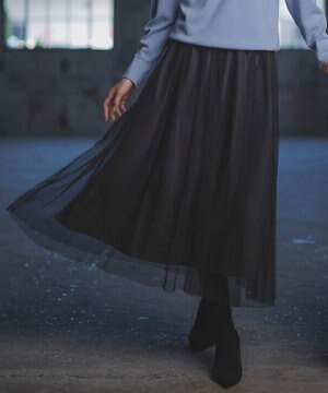  【新色追加生産・WEB限定カラーあり】チュール スカート