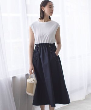  【WEB限定】コンビネーションワンピース