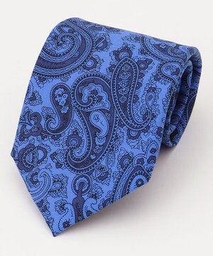 ペイズリープリント ネクタイ