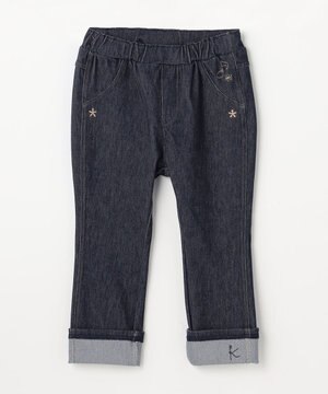  【80-100㎝】シンフォニー デニムニットパンツ