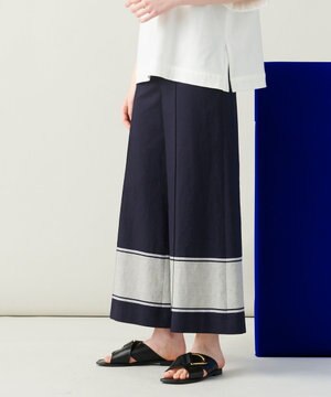 【 柚香 光さん着用・洗える】マロックストライプ パンツ