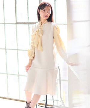  パール付きダンボール ジャンパースカート